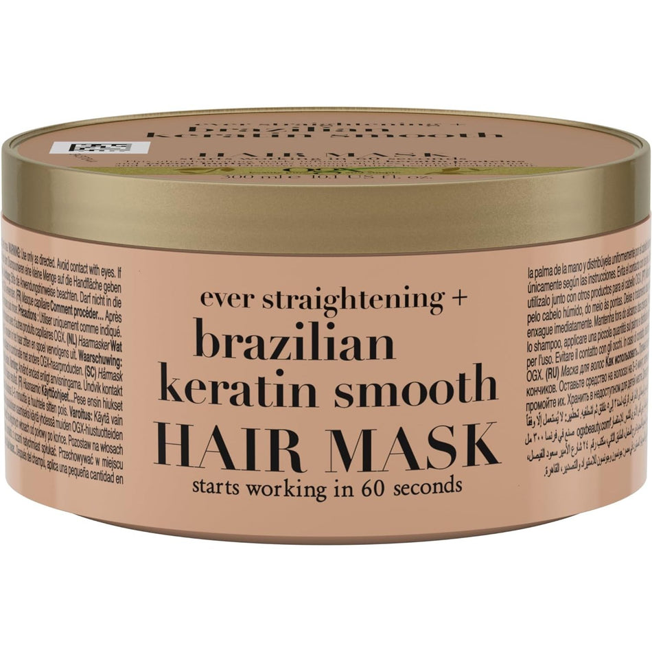 Ogx Brazilian Keratin Smooth Mask 300ml