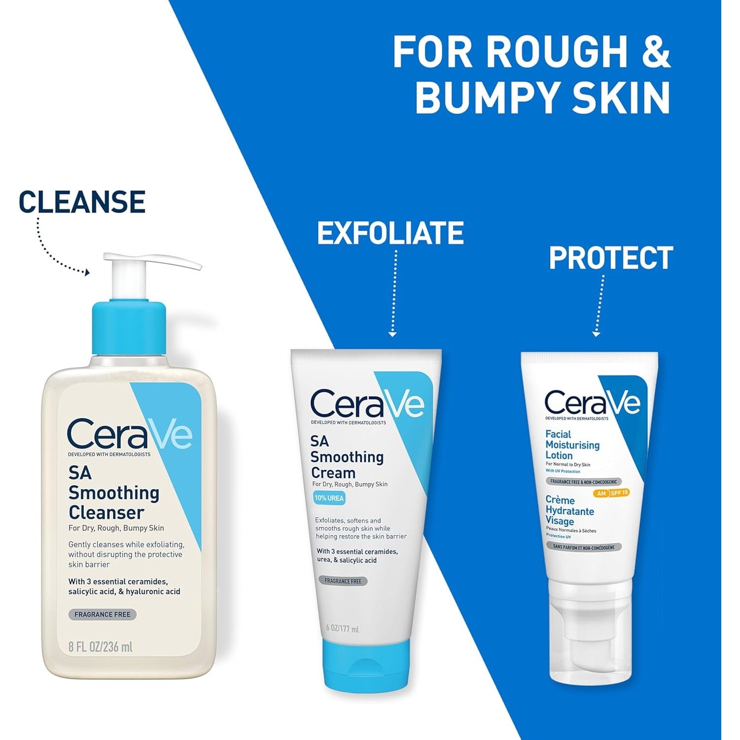 CeraVe SA Smoothing Cleanser 473mL