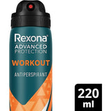 Rexona for Men Antiperspirant Advanced Workout 220ml