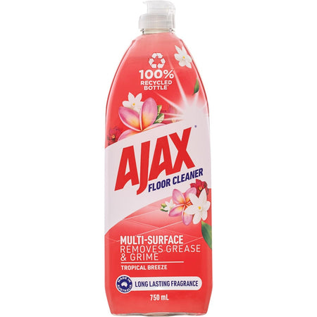 Ajax Floor Cleaner Tropical Breeze 750mL
