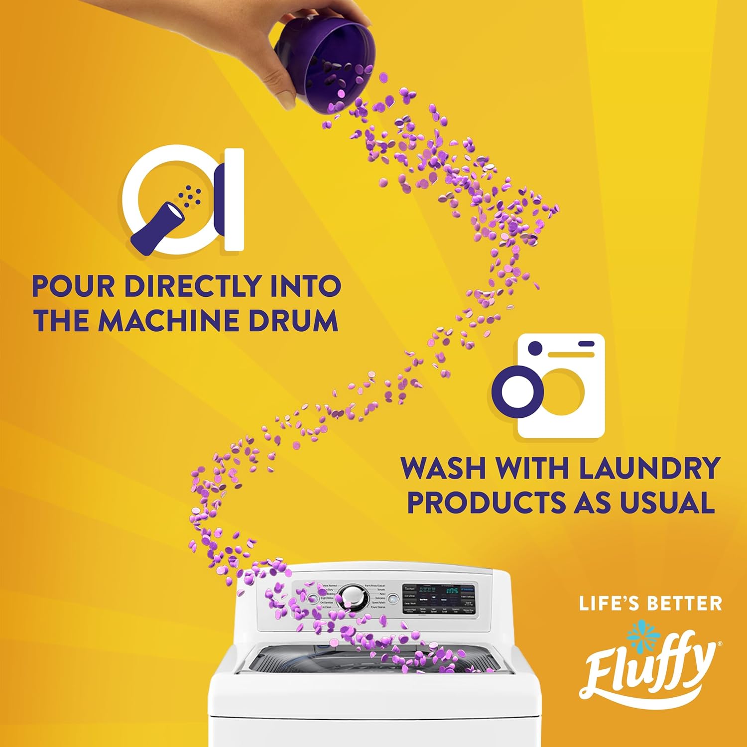 Fluffy Fabric Softener Scent Booster Wonderland 250g