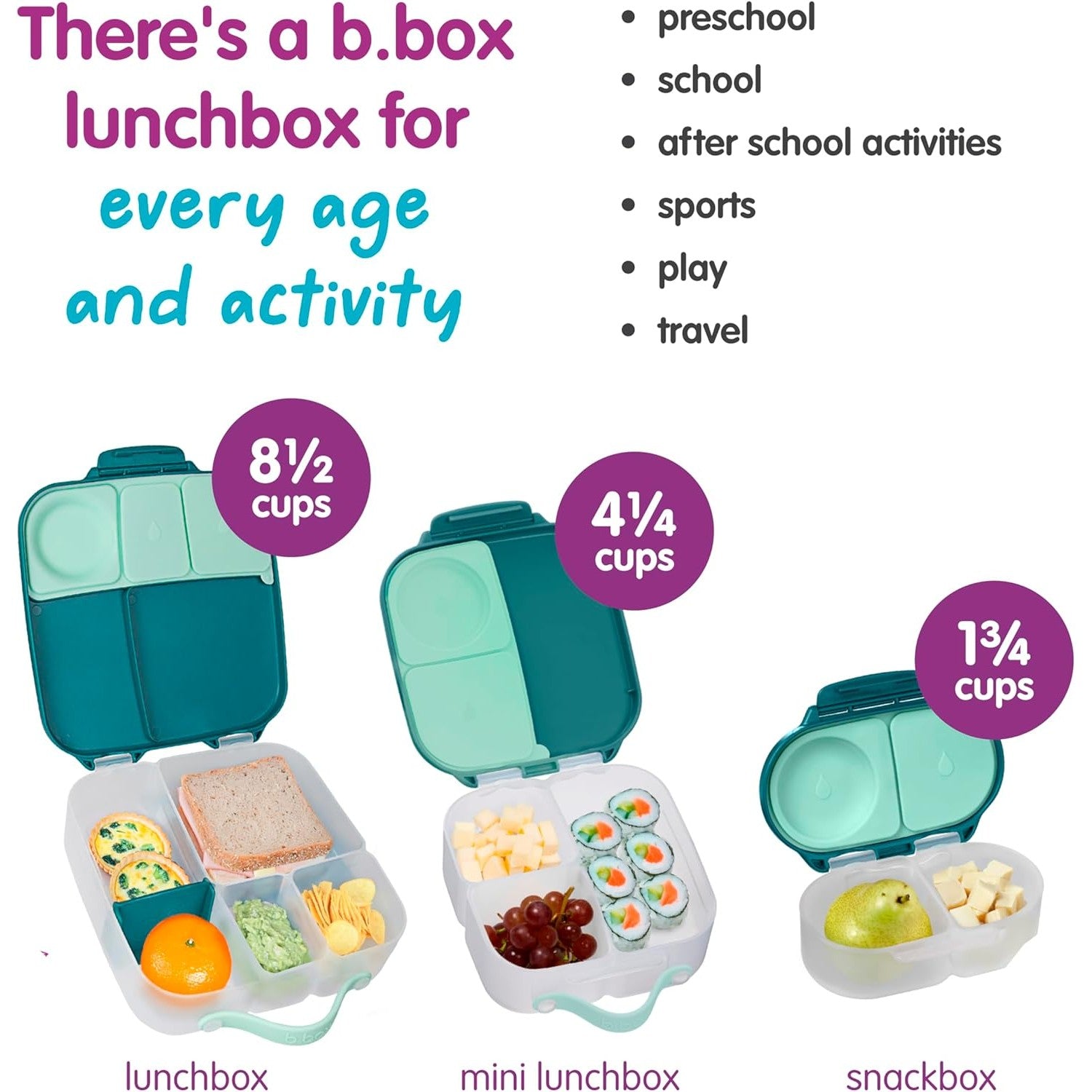 B.Box Snack Box Ocean Breeze