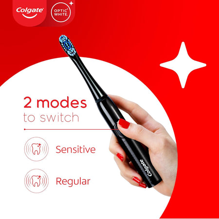 Colgate Optic White Powered Toothbrush Soft 1 Each