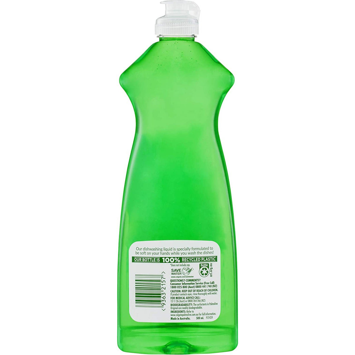 Palmolive Dishwashing Liquid Original 500ml
