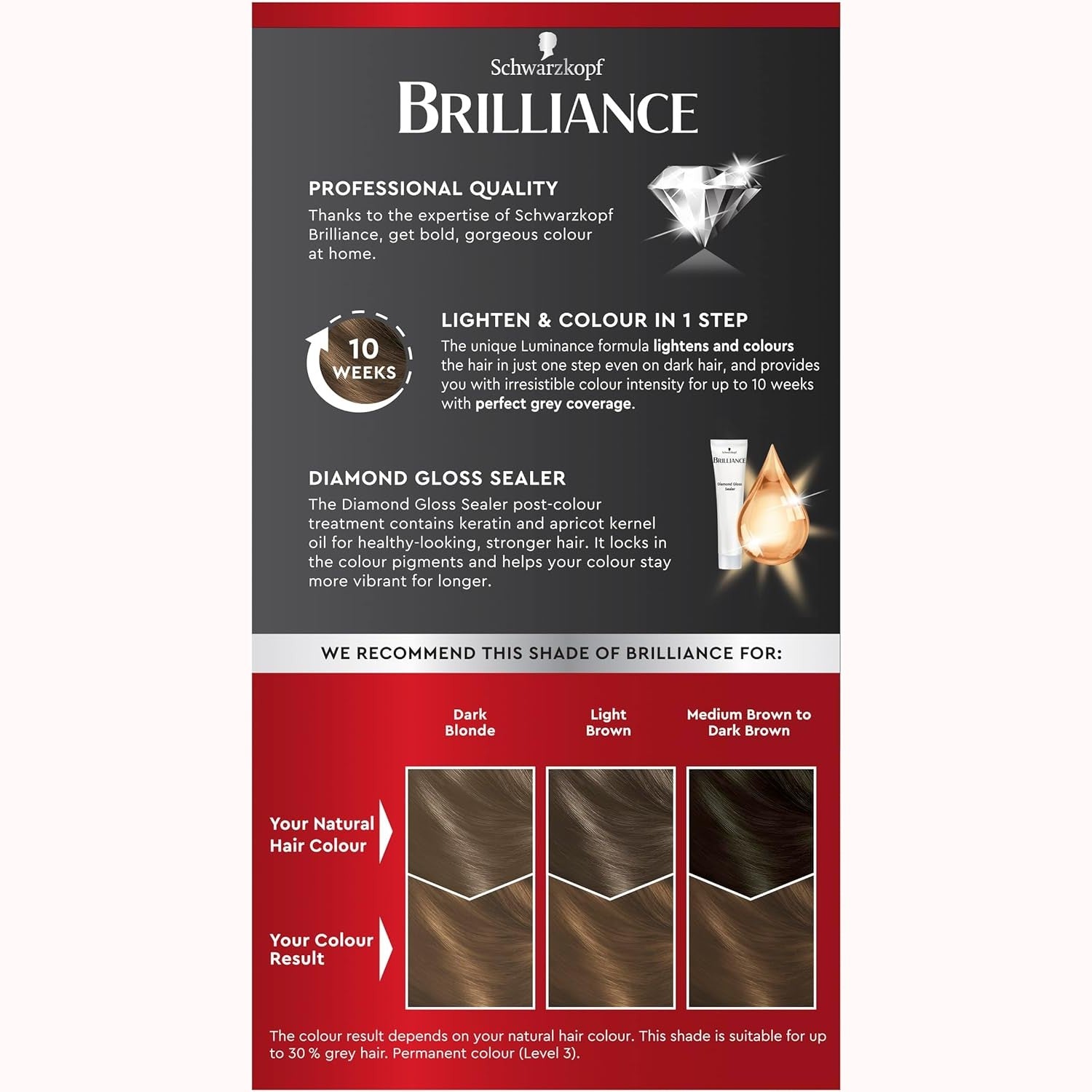 Schwarzkopf Brilliance L75 Brown Sugar