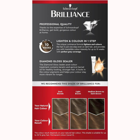 Schwarzkopf Brilliance L75 Brown Sugar