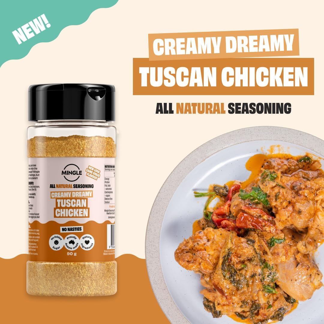 Mingle Tuscan Chicken All Natural Seasoning 90g