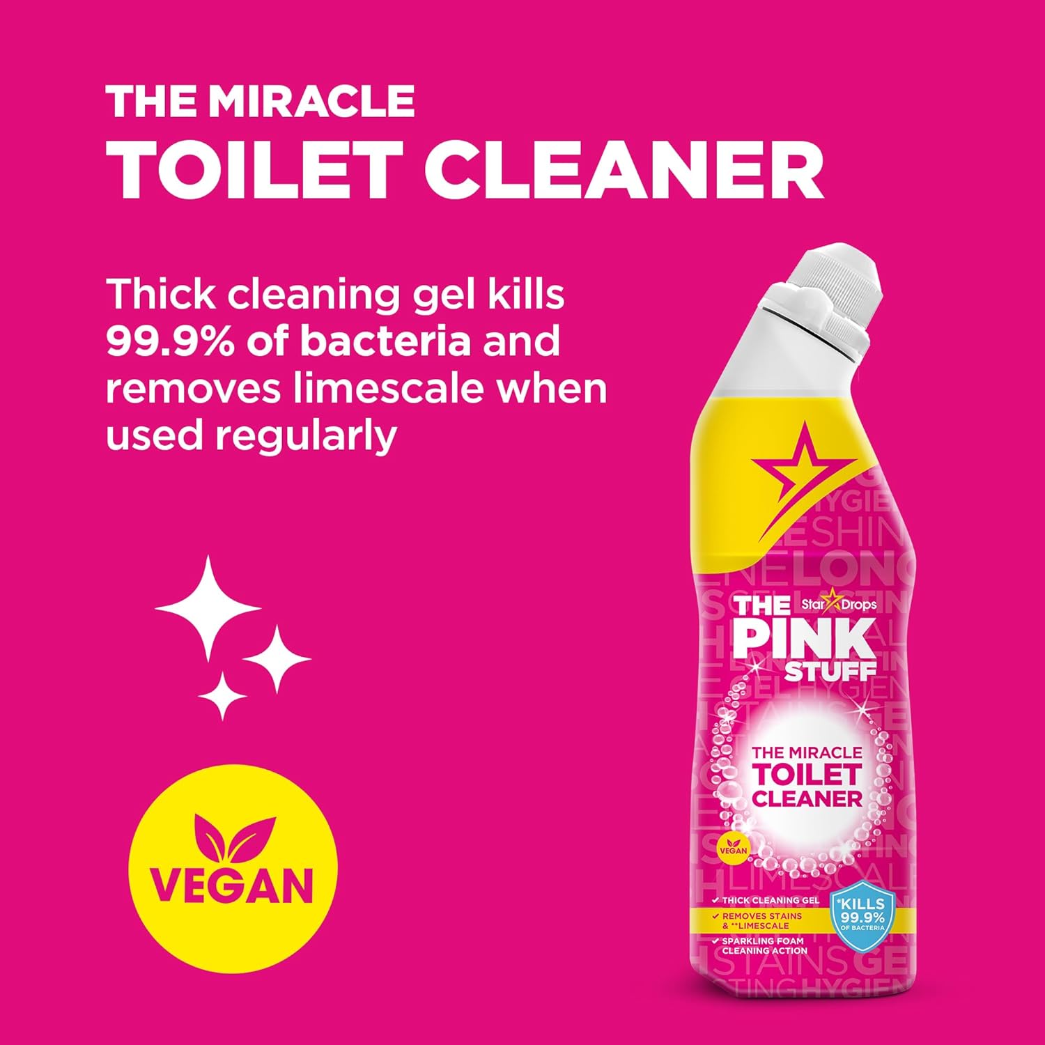 The Pink Stuff Miracle Toilet Cleaner Gel 750ml