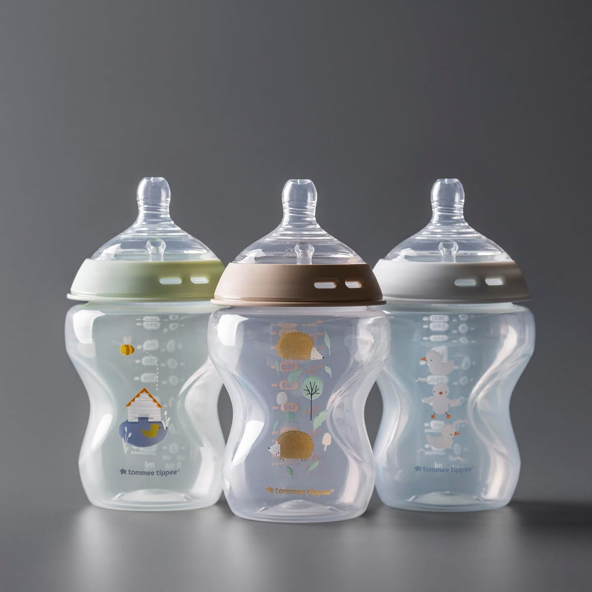 Tommee Tippee Natural Start 260ml PP Bottles Boy 3 Pack