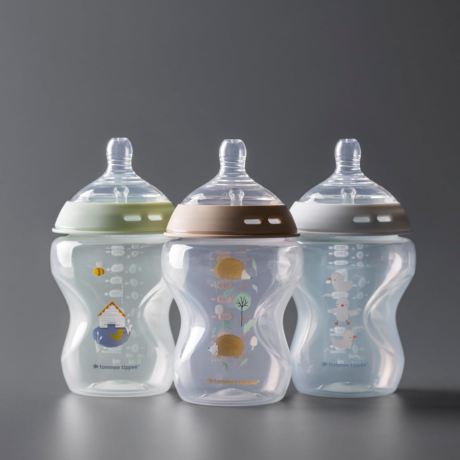 Tommee Tippee Natural Start 260ml PP Bottles Boy 3 Pack