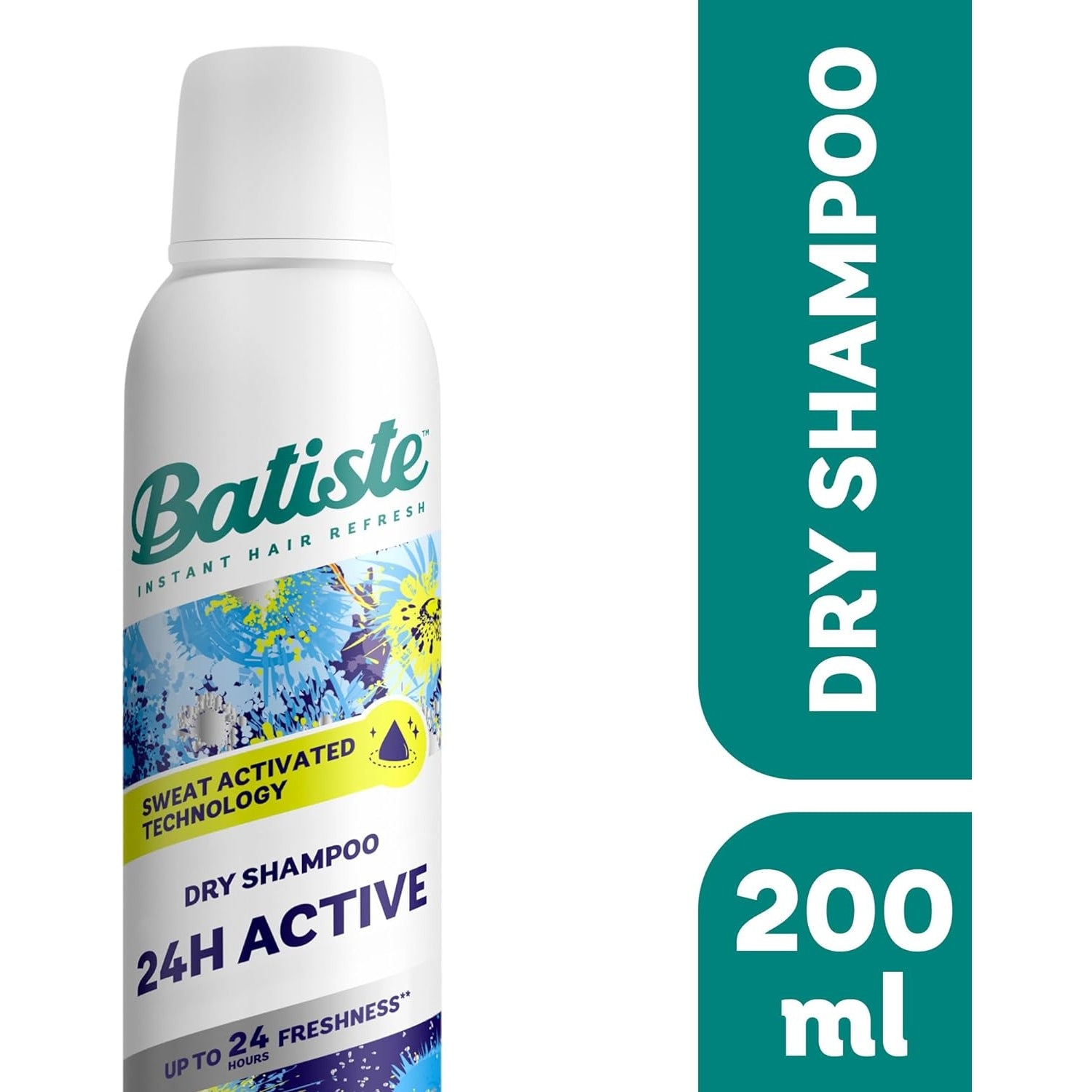 Batiste 24H Active Dry Shampoo 200ml