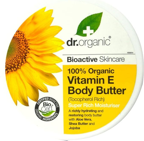 Dr Organic Body Butter Organic Vitamin E 200ml