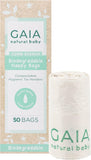 GAIA Natural Baby Biodegradable Nappy Bags 50pk