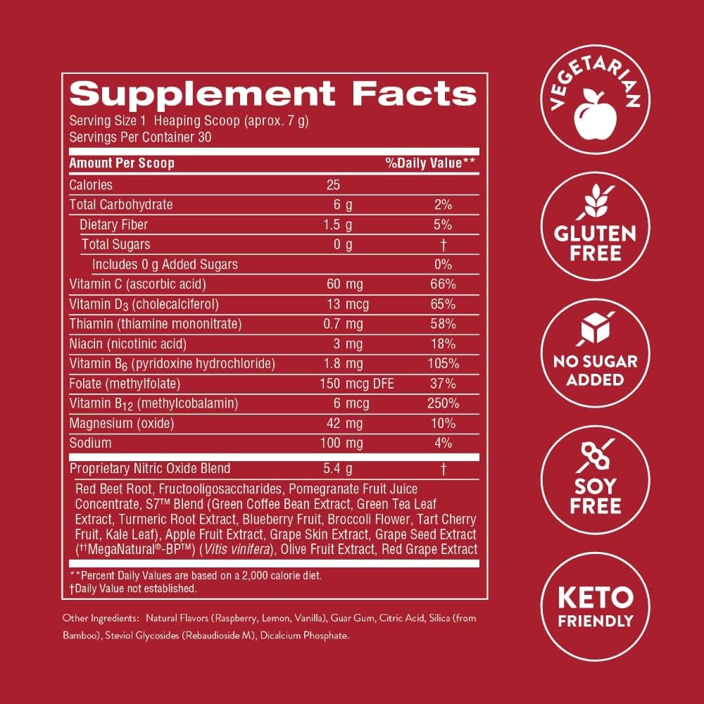 Nature's Sunshine Power Beets PerformanceBooster 30s