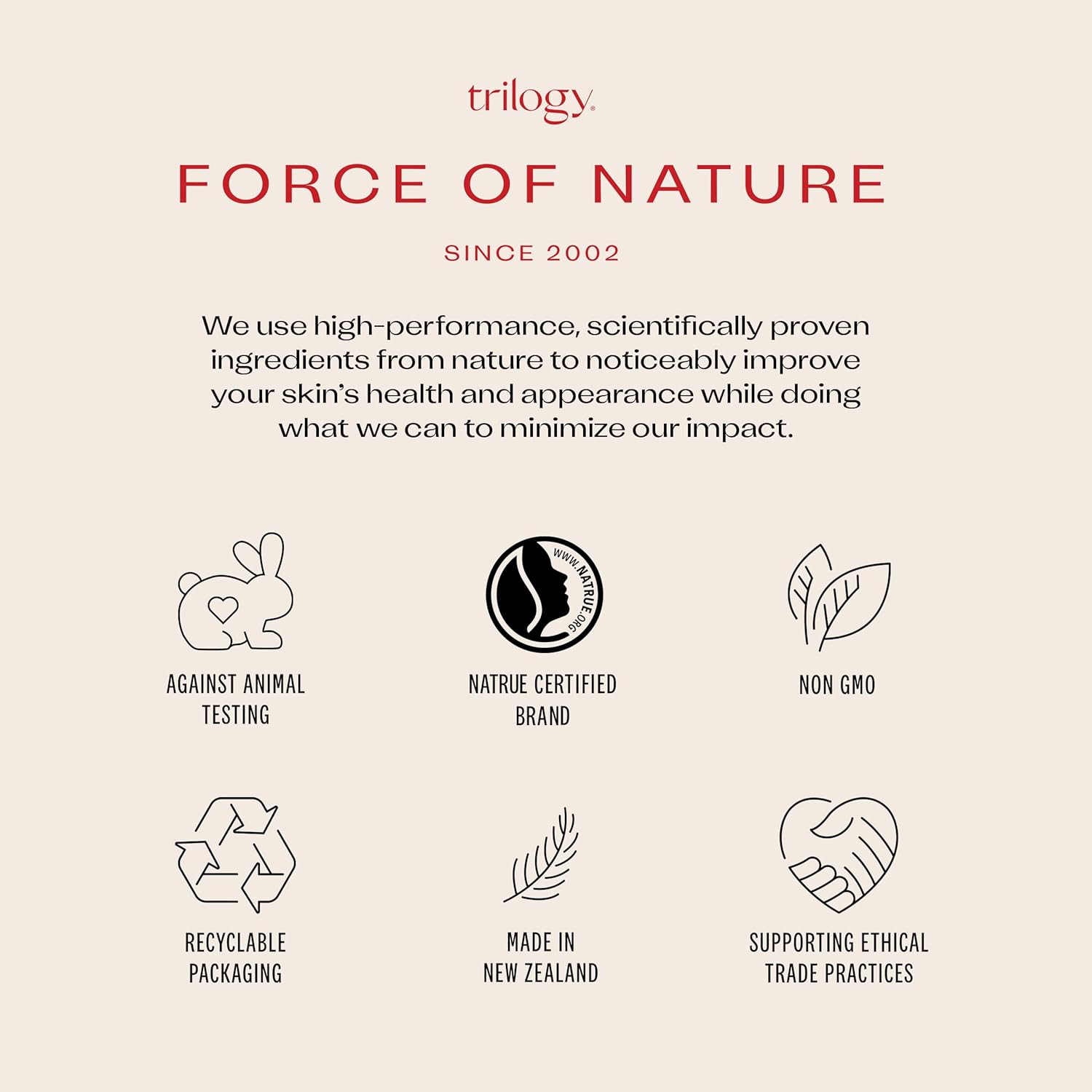 Trilogy Hyaluronic Acid+water Cream 50ml
