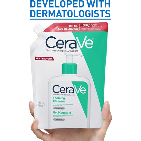 CeraVe Foaming Cleanser Eco-Recharge Refill 473mL