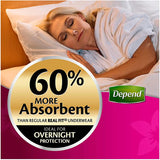 Depend Women Real Fit Underwear Super Extra Large 8 Pack