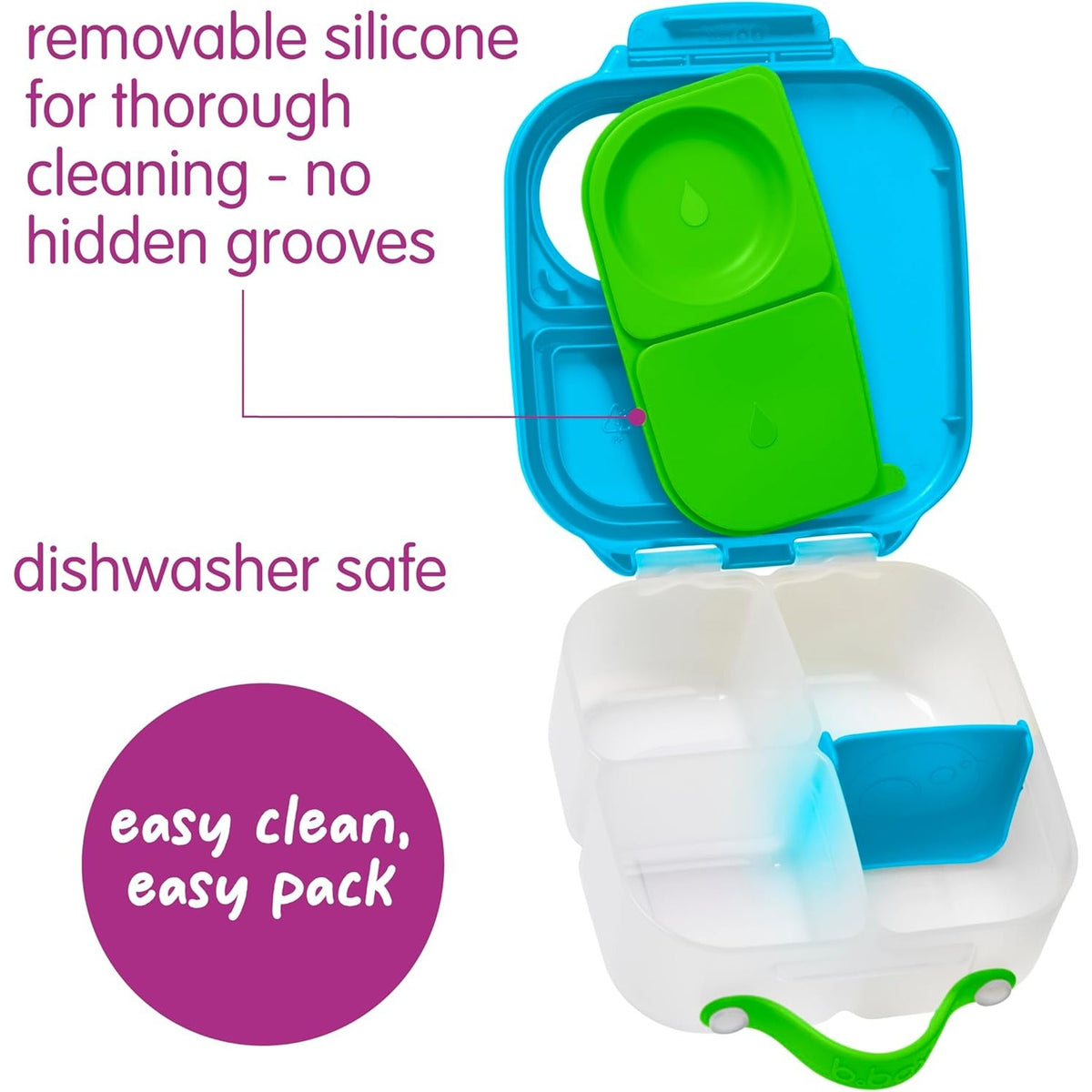 B.box Mini Lunchbox 1lt - Ocean Breeze
