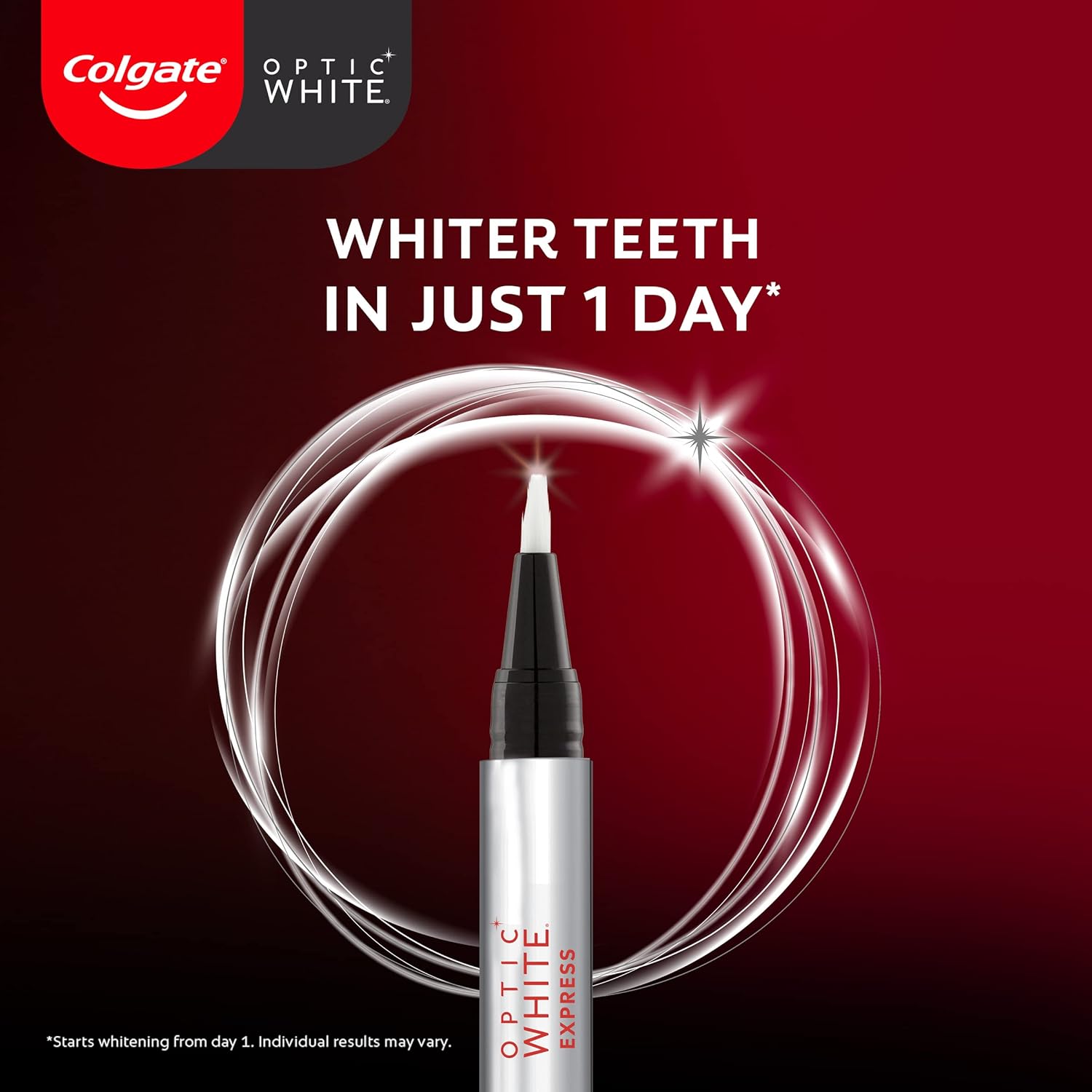 Colgate Optic White Pro Series Express Teeth Whitening Treatment Pen 2.5ml