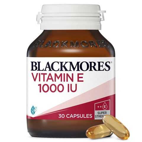 Blackmores Vitamin E 1000IU 30 Capsules