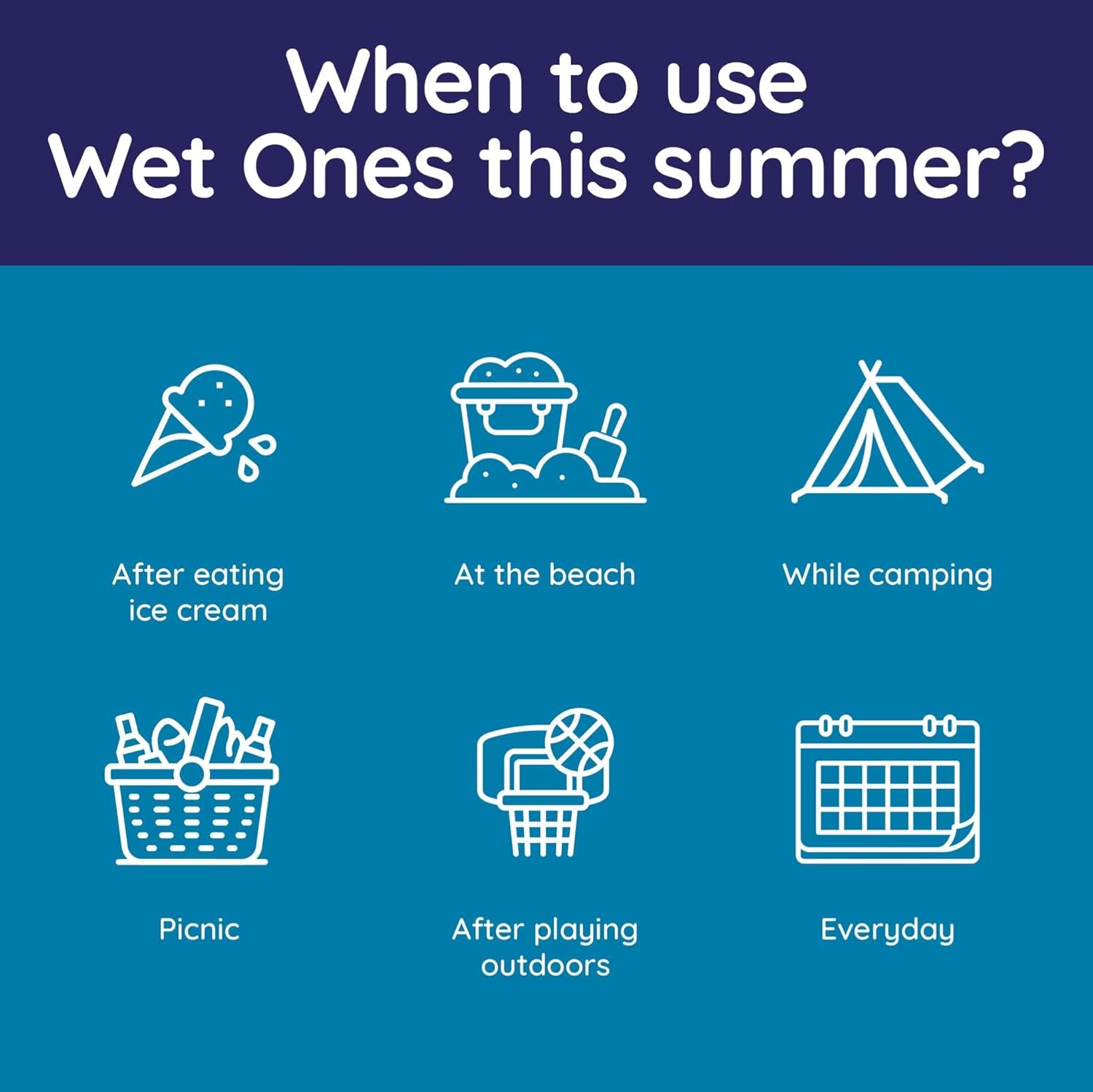 Wet Ones Be Fresh Original Antibacterial Hand & Body Wipes 40 Wipes