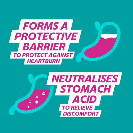 Gaviscon Dual Action Mixed Berry Oral Liquid Suspension 500ml