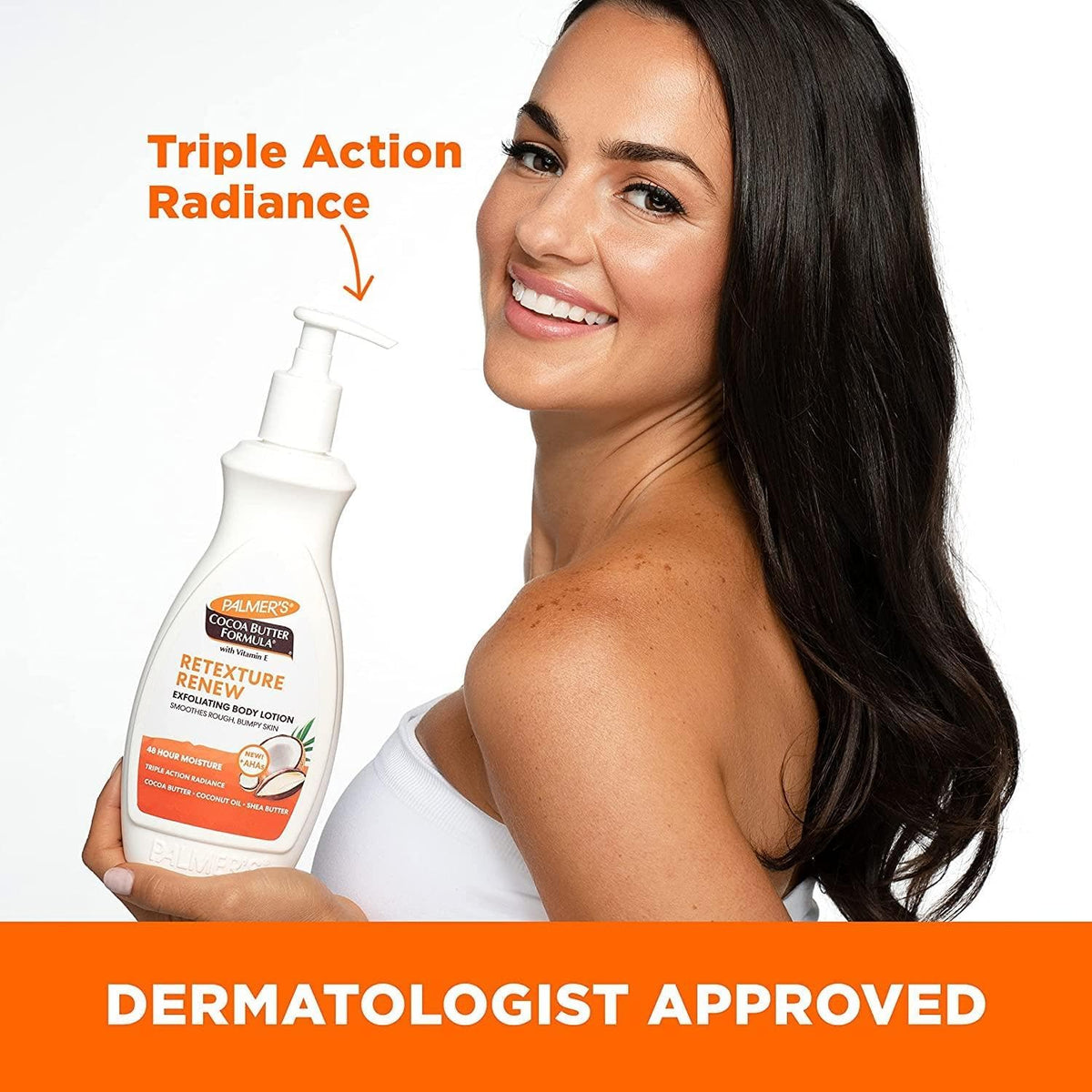 Palmers Cocoa Butter Retexture & Renew Exfoliating Body Lotion 400ml
