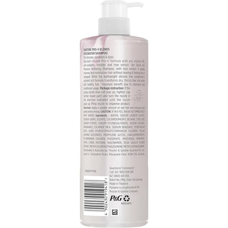 Pantene Pro-V Blends Rosewater Moisture Restoring Shampoo 530ml