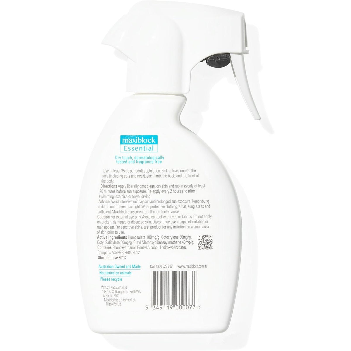 Maxiblock Sun Essential SPF50+ Spray 250ml