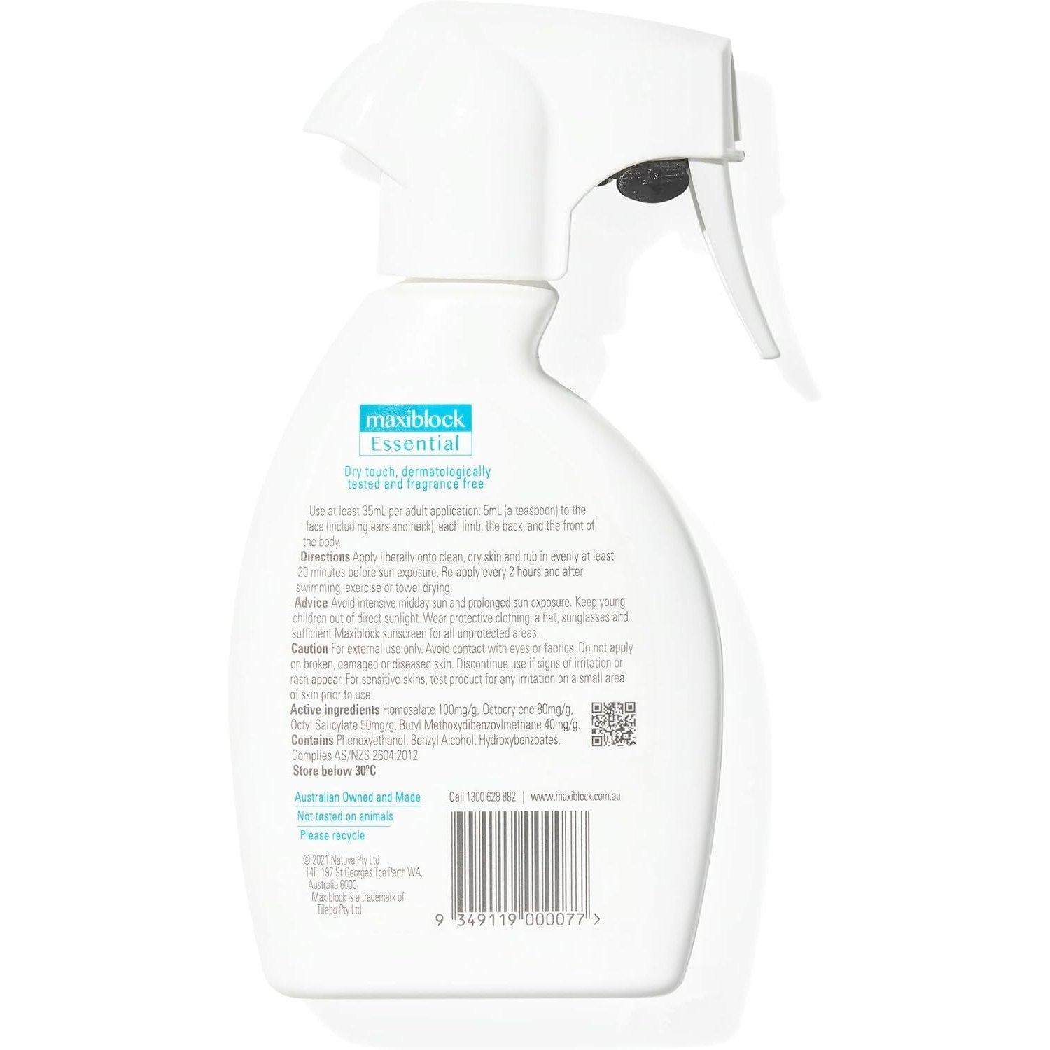 Maxiblock Sun Essential SPF50+ Spray 250ml