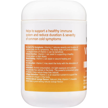 Nature's Way Sugarless 500mg Vitamin C 300 Tablets