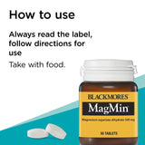 Blackmores Magmin 500mg 50 Tablets