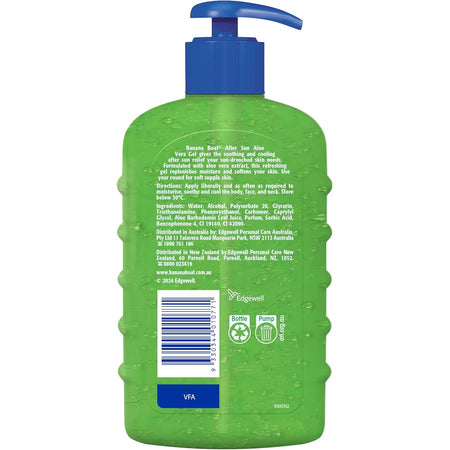 Banana Boat After Sun Aloe Gel Pump 375g