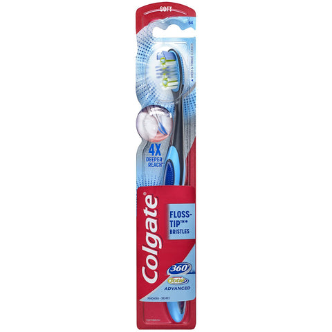 Colgate Floss-Tip Bristles Soft Toothbrush