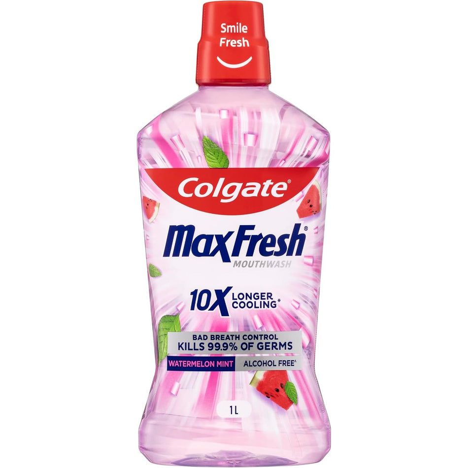 Colgate Mouthwash Max Fresh Watermelon Mint 1L