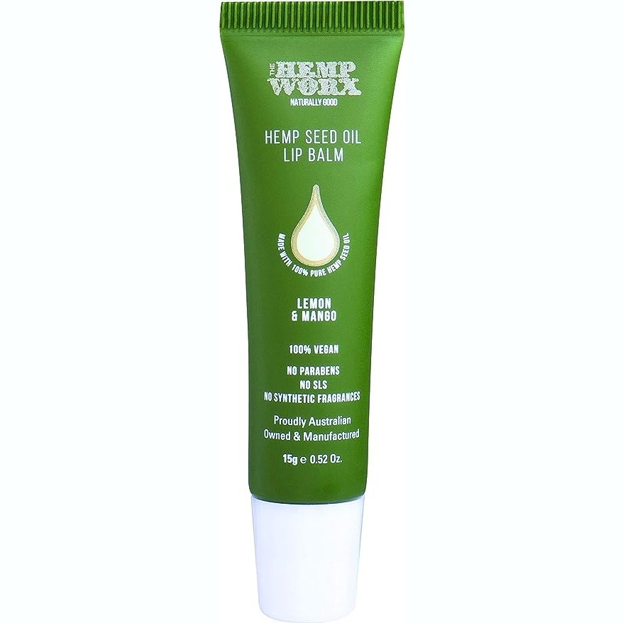 The Hemp Worx Lemon & Mango Fruit Lip Balm 20ml