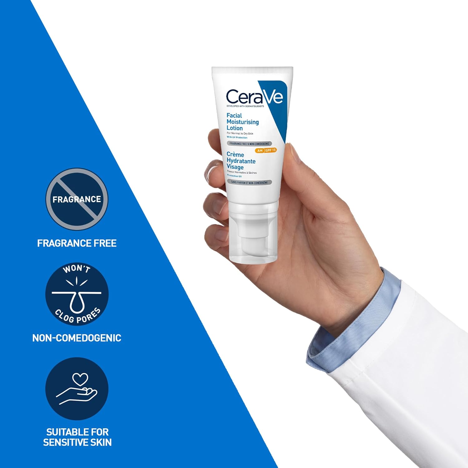 CeraVe Facial Moisturising Lotion AM SPF 15 52mL