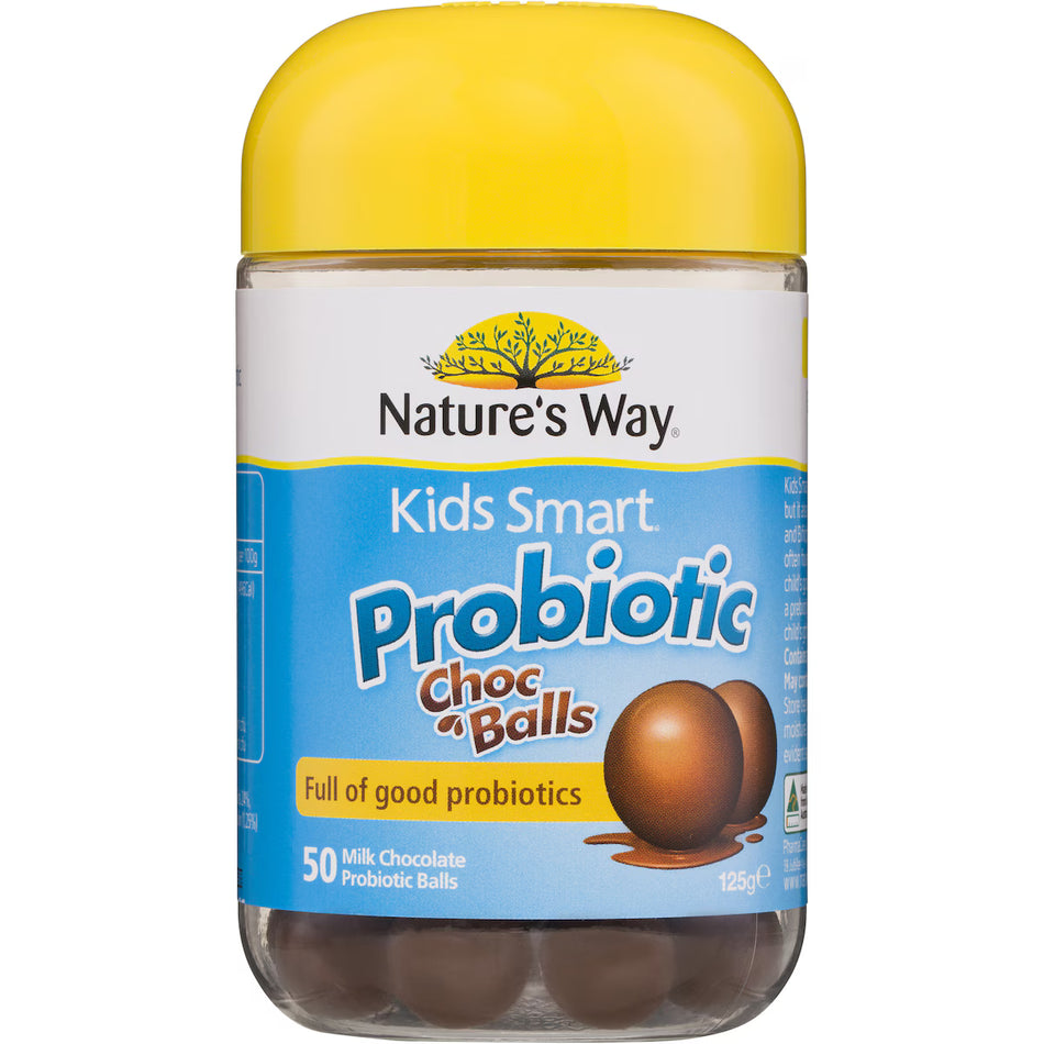 Nature's Way Kids Smart Probiotic Choc Balls 50 pack