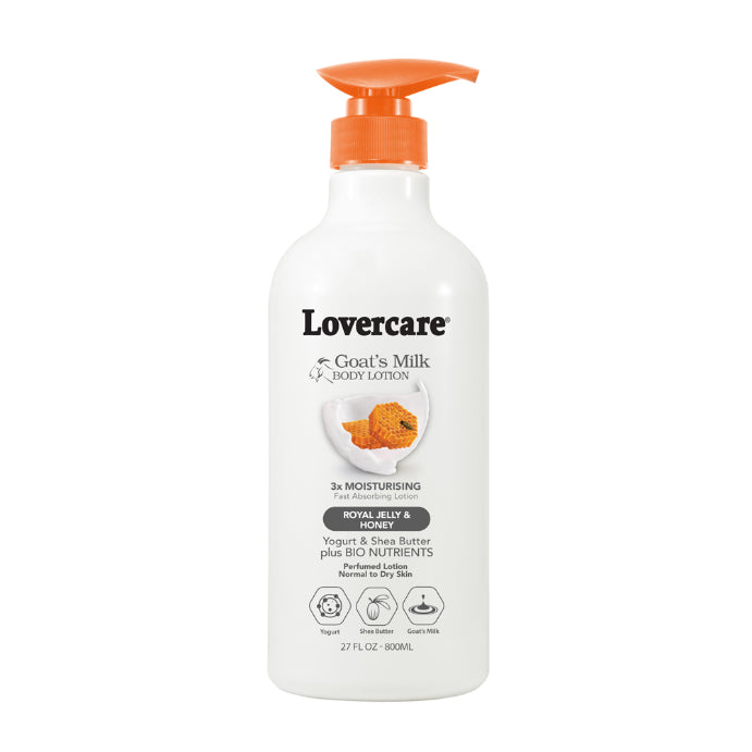 Lovercare Goat's Milk Body Lotion Royal Jelly & Honey 800ml