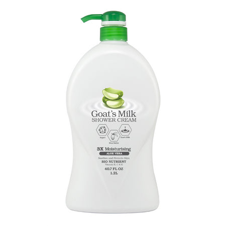 Lovercare Goat's Milk Shower Cream Aloe Vera 1.2 L