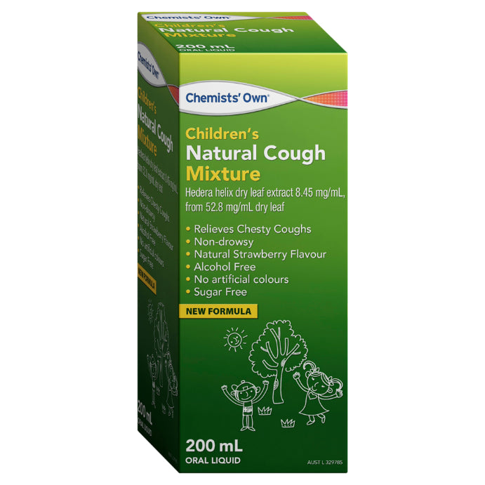 Chemists’ Own Children’s Natural Cough Mixture Liquid 200ml