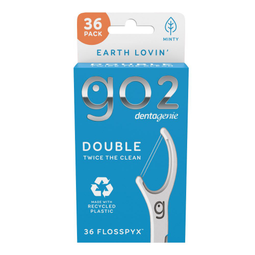 Go2 Dentagenie Double Floss Picks 36 Pack
