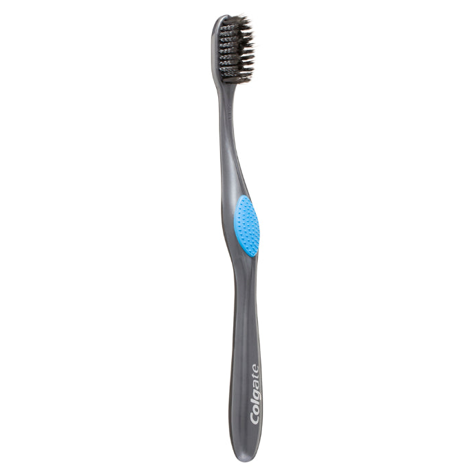Colgate 360 Charcoal Antibacterial Soft Spiral Toothbrush 3 Pack