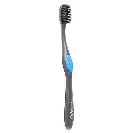 Colgate 360 Charcoal Antibacterial Soft Spiral Toothbrush 3 Pack