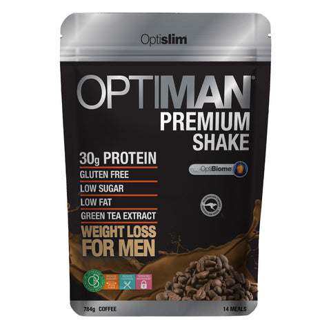 Optislim Optiman Premium Shake Coffee 784g