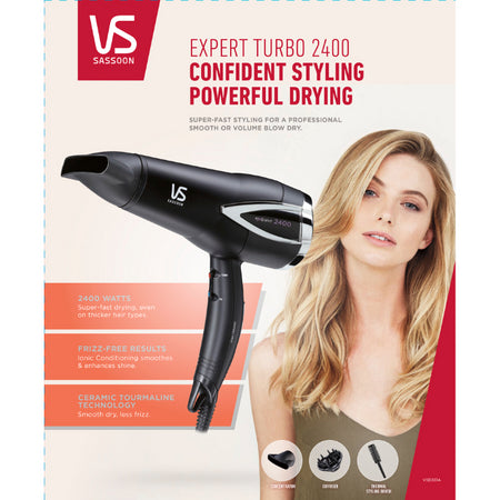 VS Sassoon Expert 2200 High Ionic Ceramic Dryer 1 Each