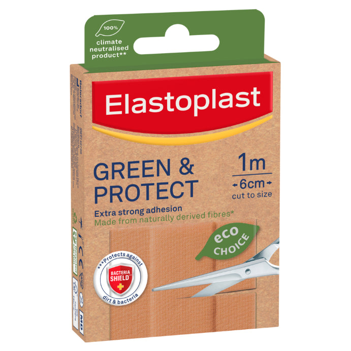 Elastoplast Green & Protect 1m X 6cm 1 Roll