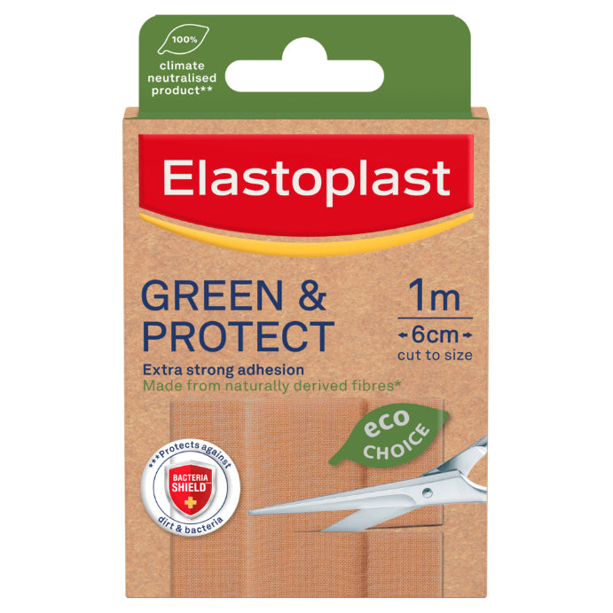 Elastoplast Green & Protect 1m X 6cm 1 Roll