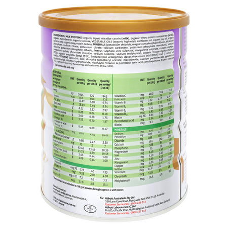 Pediasure Organic Vanilla Flavour 800g
