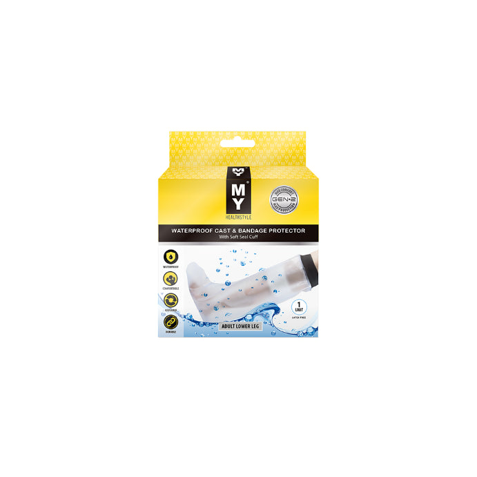 My Waterproof Cast & Bandage Protector Adult Lower Leg 1 Each